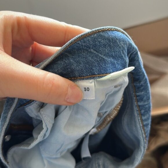 REFORMATION HIGH RISE STRAIGHT LEG JEANS - Picture 6 of 7